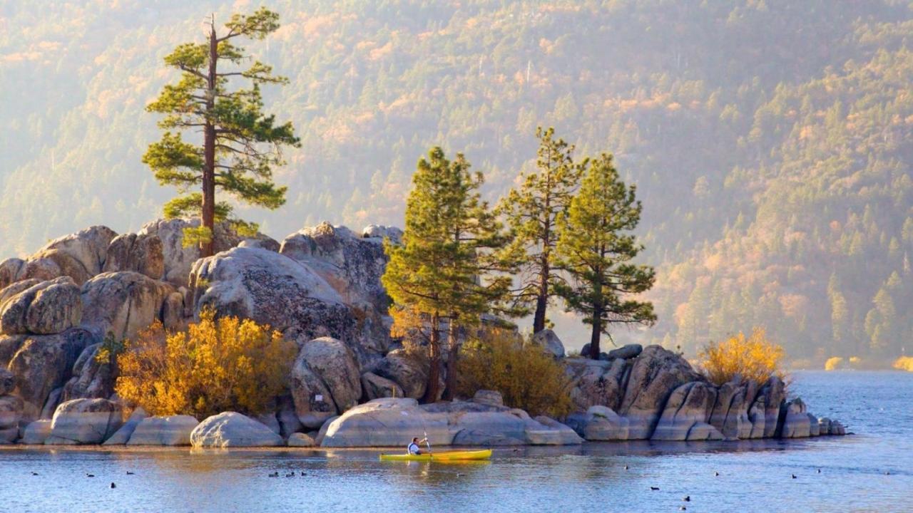 Вилла Feathernest On The Lake Fawnskin Экстерьер фото